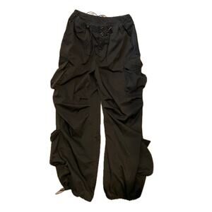 Lite Weight Black Cargo Pants Mens Small 28x28